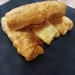 ROLLITO DE CAMARON CON QUESO