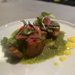 Pesto Baked Potatoe
