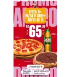 1 Pizza Grande + 1 Pizza P Doce + Re