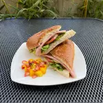 Baguette Jamón De Pavo