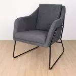Sillón Montana Chenille Gris Oscuro
