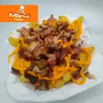 BATATA CHEDDAR COM BACON(MEDIA)