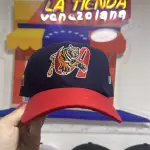 Gorra Tigres curva azul y rojo