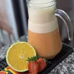 MORANGO C/ LARANJA