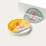 Stickers de Vinyl Redondos 1000 pzas