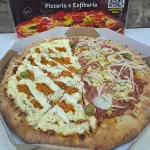 1/2 Baiana e 1/2 Frango catupiry