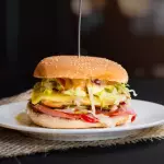 HAMBURGUESA DE POLLO