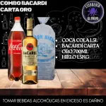 Bacardi oro+coca+hielo