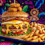 Hamburguesa la indomable