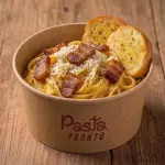 Pasta con salsa Carbonara
