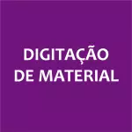 Digitação de material