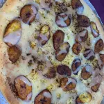 Pizza de Banana com Canela + refri