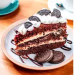 Torta trozo oreo