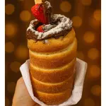 Trdelník Nutella + Ninho + Morango