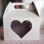 Lonchera corazón blanca RG257