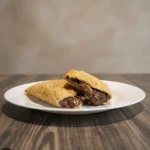 Pastel de chocolate com banana