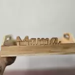 Caja madera con frase mamá RG074