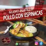 POLLO CON ESPINACAS