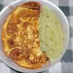 Omelete de camarão