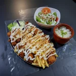 PORÇÃO CREMOSA DE FRANGO  COMPLETA