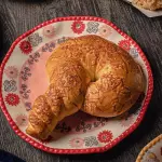 Pan brioche de queso cheddar