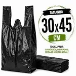 Sacola Reforçada 30x45 pacote 2kg