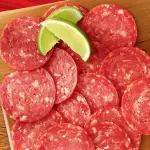Porção de salame
