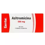 AZITROMICINA 500MG CAJA X 3 TABLETAS