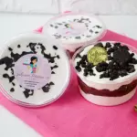 Bolo de pote de Oreo