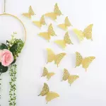 Mariposas decorativas 3D V/colores