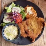 Pollo milanesa o a la plancha