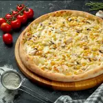 Pizza pollo Bbq