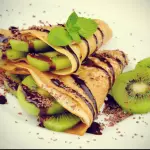 Crepa con fruta