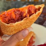 Pastel de Calabresa com Cheedar