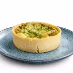 Quiche de alho poró