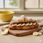 Croissant Nutella y Plátano