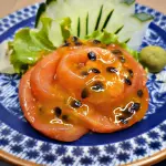 Sashimi Salmão/Maracujá (5uni)