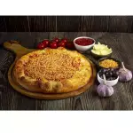 Pizza grande de Alho e Óleo