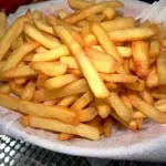 porção fritas inteira