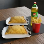 2 Pastéis Médios + Fritas