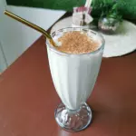 Batido o leche con platano