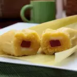 Pamonha Doce com Goiabada