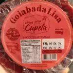 Goiabada Lisa Pedaço Capela 500g