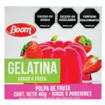 Gelatina Boom Fresa 40 GR