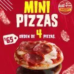 Mini pizzas 4pzas