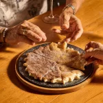 Pizzeta mitad y mitad