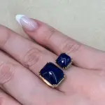 Anillo Doble de Lapislázuli