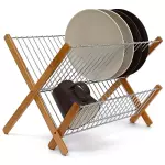 Platera Bamboo y metal