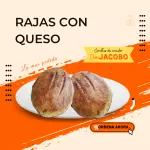 Rajas con queso