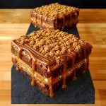 BROWNIE DOCE DE LEITE/CREME DE AVELÃ